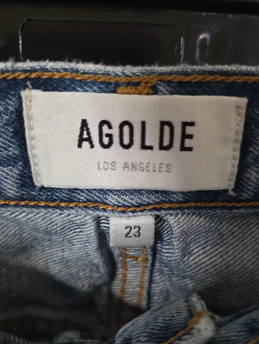AGOLDE - 90's Pinch Waist Distressed Jeans 23W